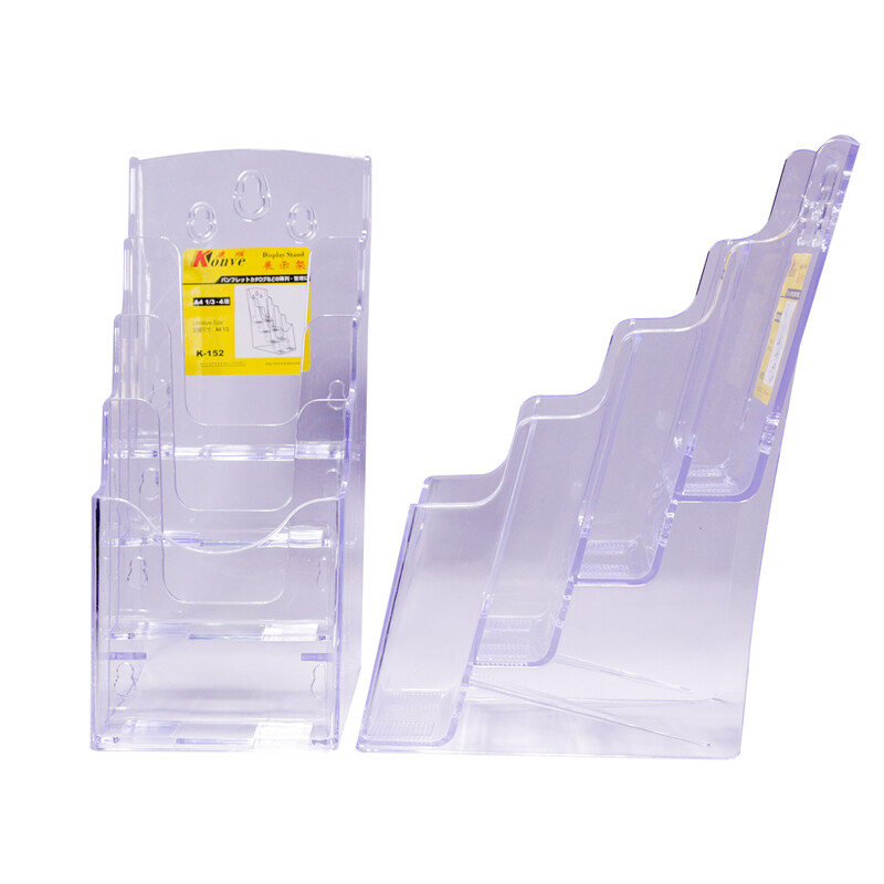 RSC A4 1/3-4 KONVE ACRYLIC CATALOGUE HOLDER K-152