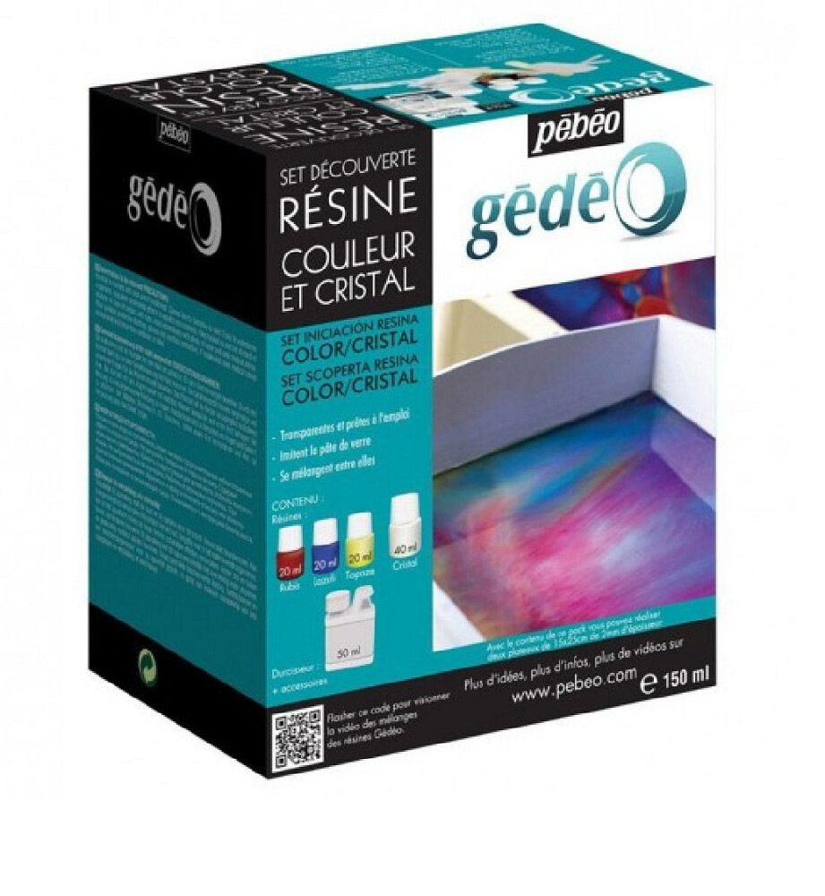 PEBEO 150ML GEDEO DESCOVERY RESIN SET ASSTD 766156