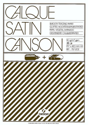 CANSON A3 TRACING PAPER 20SHS 90GRM