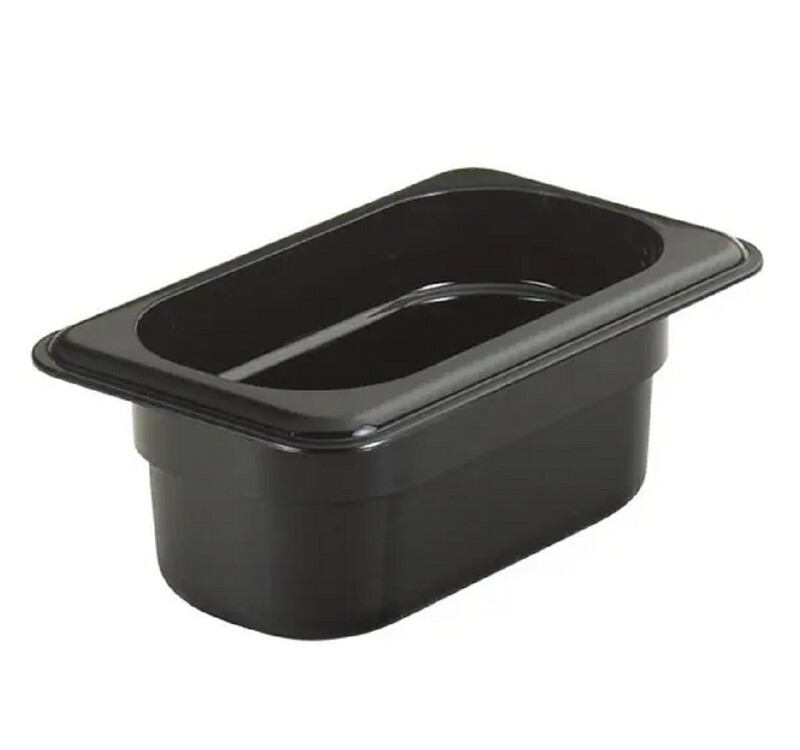 CAMBRO PC 1/9 65MM GN PAN BLACK 92CW110