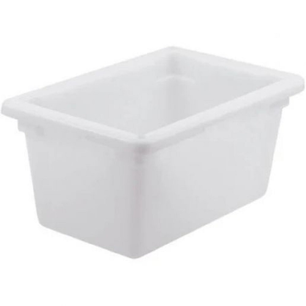 WINCO 9&quot;X12&quot;X18&quot; FOOD STORAGE BOX WHITE W/O COVER