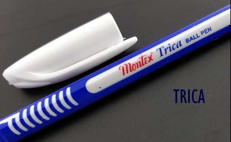 MONTEX 25PCS TRICA BALL PEN ASSTD