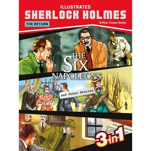 THE SIX NAPOLEONS OF SHERLOCK HOLMES STORY BOOK
