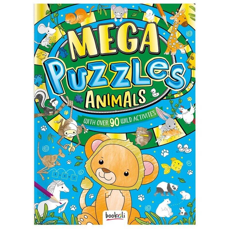 BOOKOLI MEGA PUZZLES ANIMALS