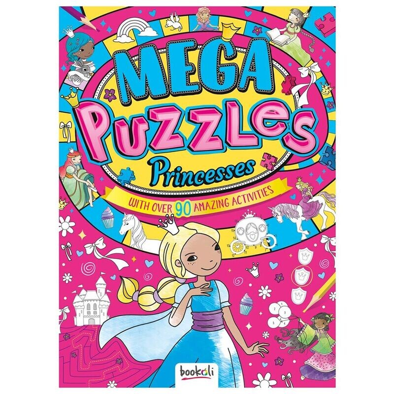 BOOKOLI MEGA PUZZLES PRINCESSES