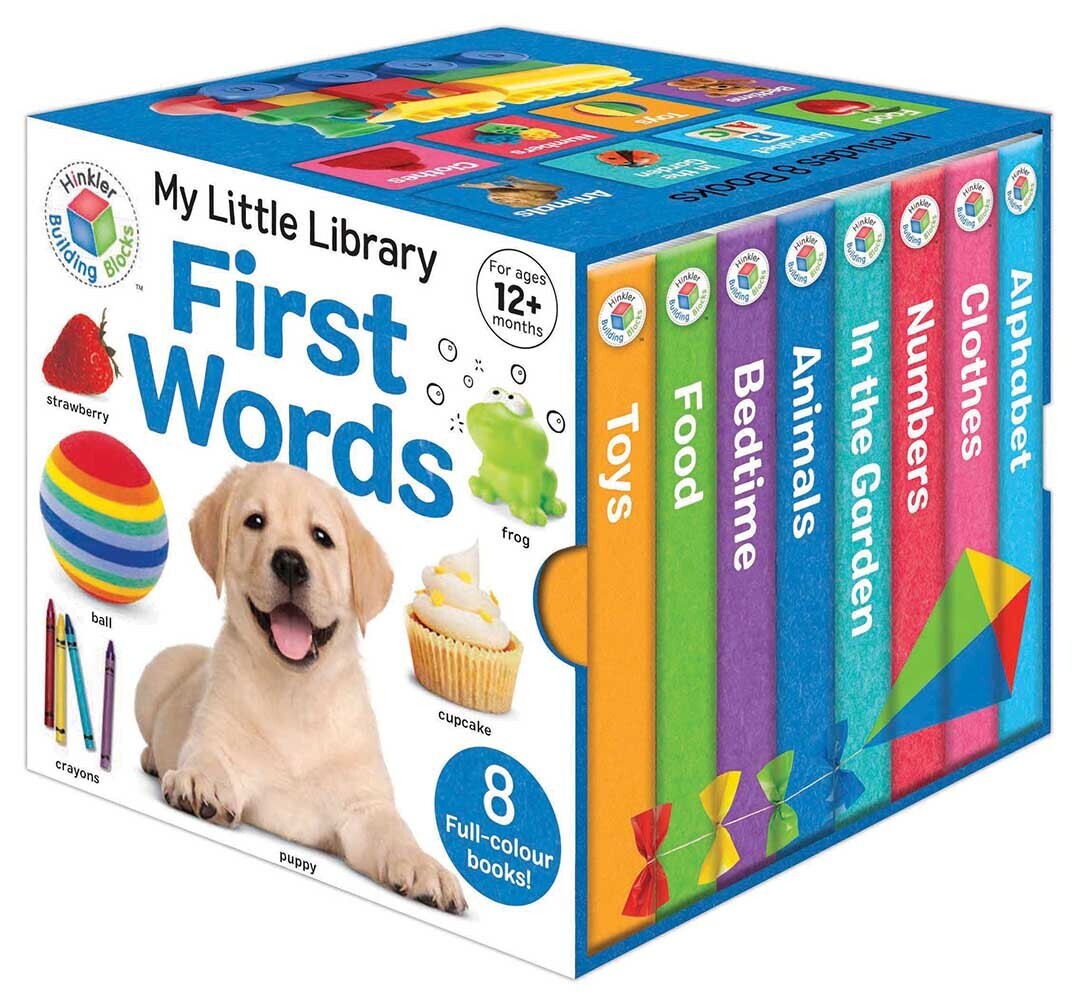 MY LITTLE LIBRARY CUBE FIRST WORDS SET OF 8