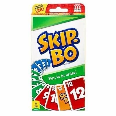MATTEL SKIP BO CARD GAME