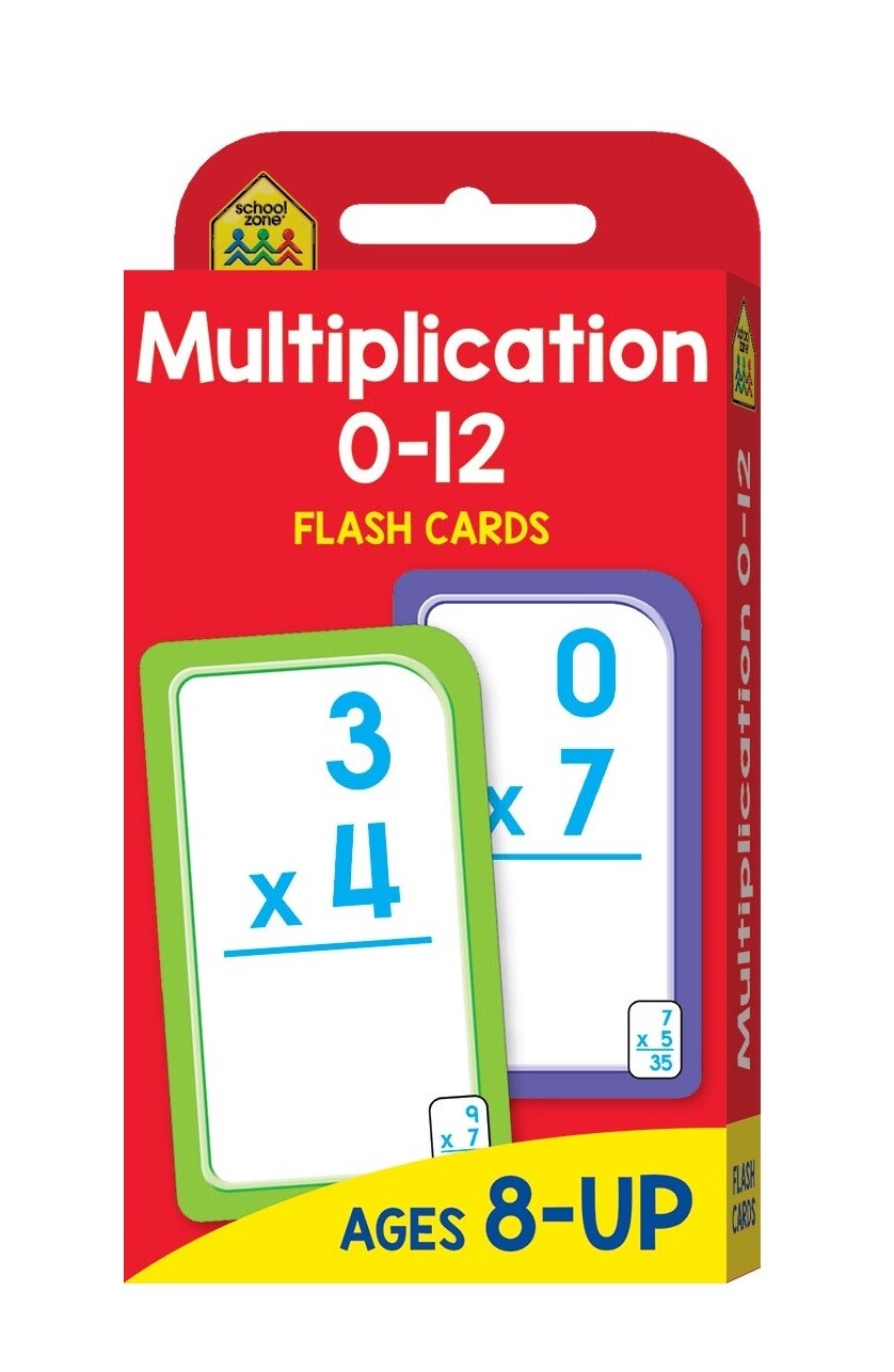 WELCOME MULTIPLICATION 0-12 FLASH CARD GAME
