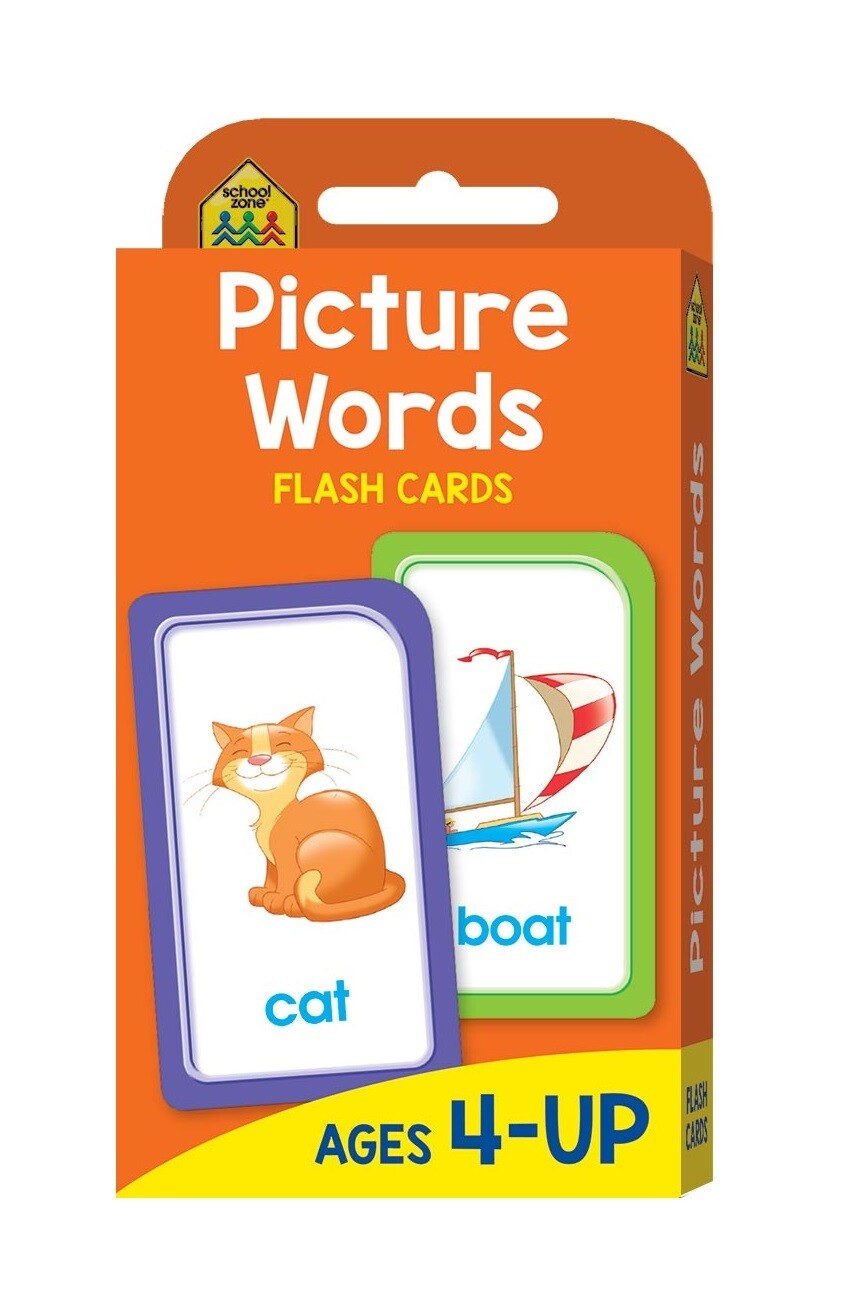 WELCOME PICTURE WORDS FLASH CARD GAME