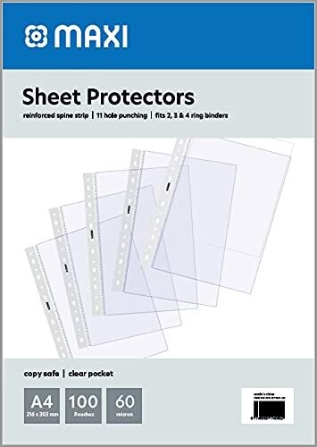 RSC/REAP A4 11 RING 100 PROTECTOR SHS EH303 P23-36