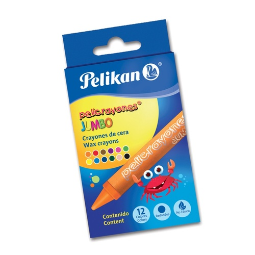 PELIKAN 12PCS JUMBO WAX
CRAYON 50601200-N