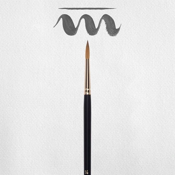 REMBRANDT ROUND OIL/ACR PAINTING BRUSH 241-14