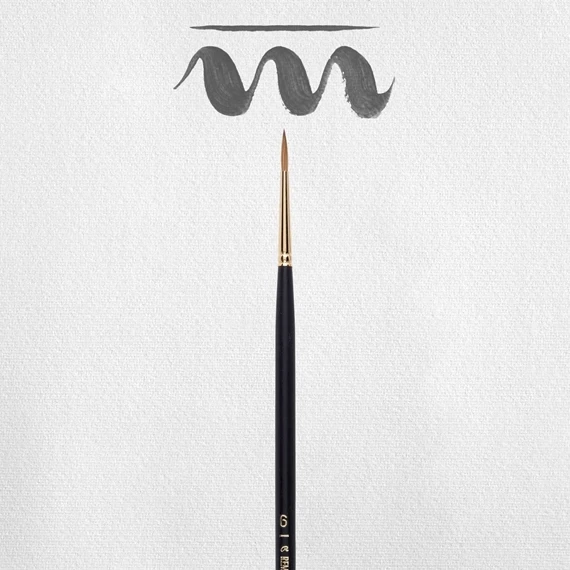 REMBRANDT ROUND OIL/ACR PAINTING BRUSH 241-6