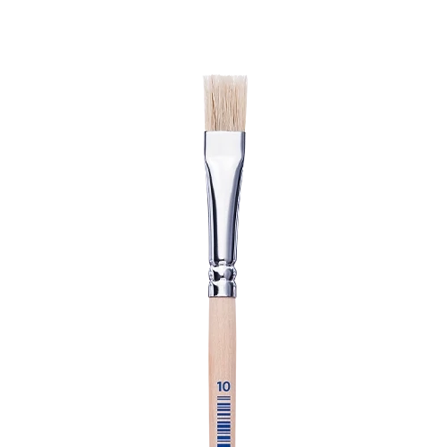 PELIKAN WHITE FLAT BRUSH NO10 613F