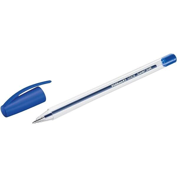 PELIKAN STICK SUPER SOFT BALL PEN SINGLE - BLUE