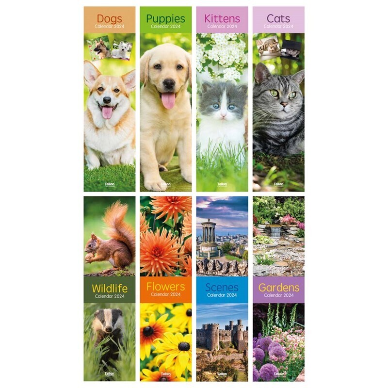 TALLON 2024 CALENDER SLIM
ASSTD 0529/FSC