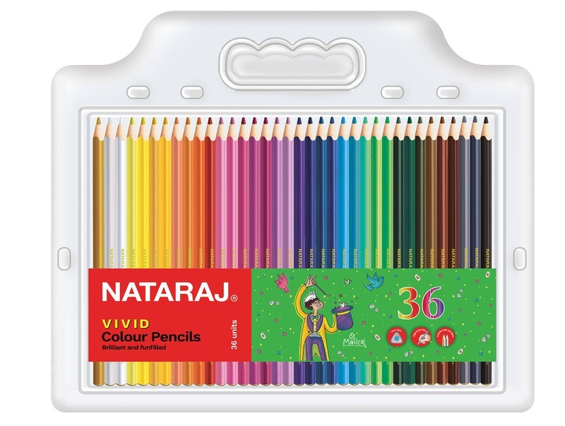 NATARAJ 36PCS VIVID COLOR PENCIL