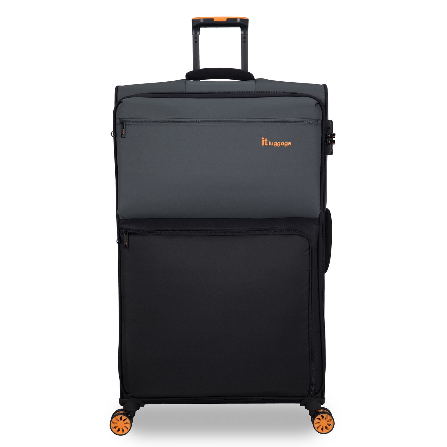 IT LUG DUO-TONE 18&quot;TROLLEY SOFT PEWTER/BLACK(47CM)
