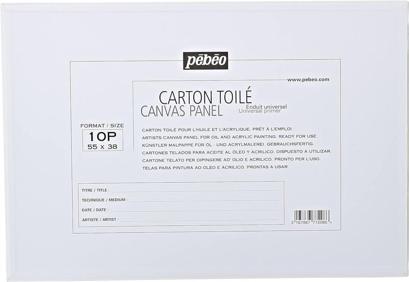 PEBEO 55X38CM PANEL BOARD 10P 777208