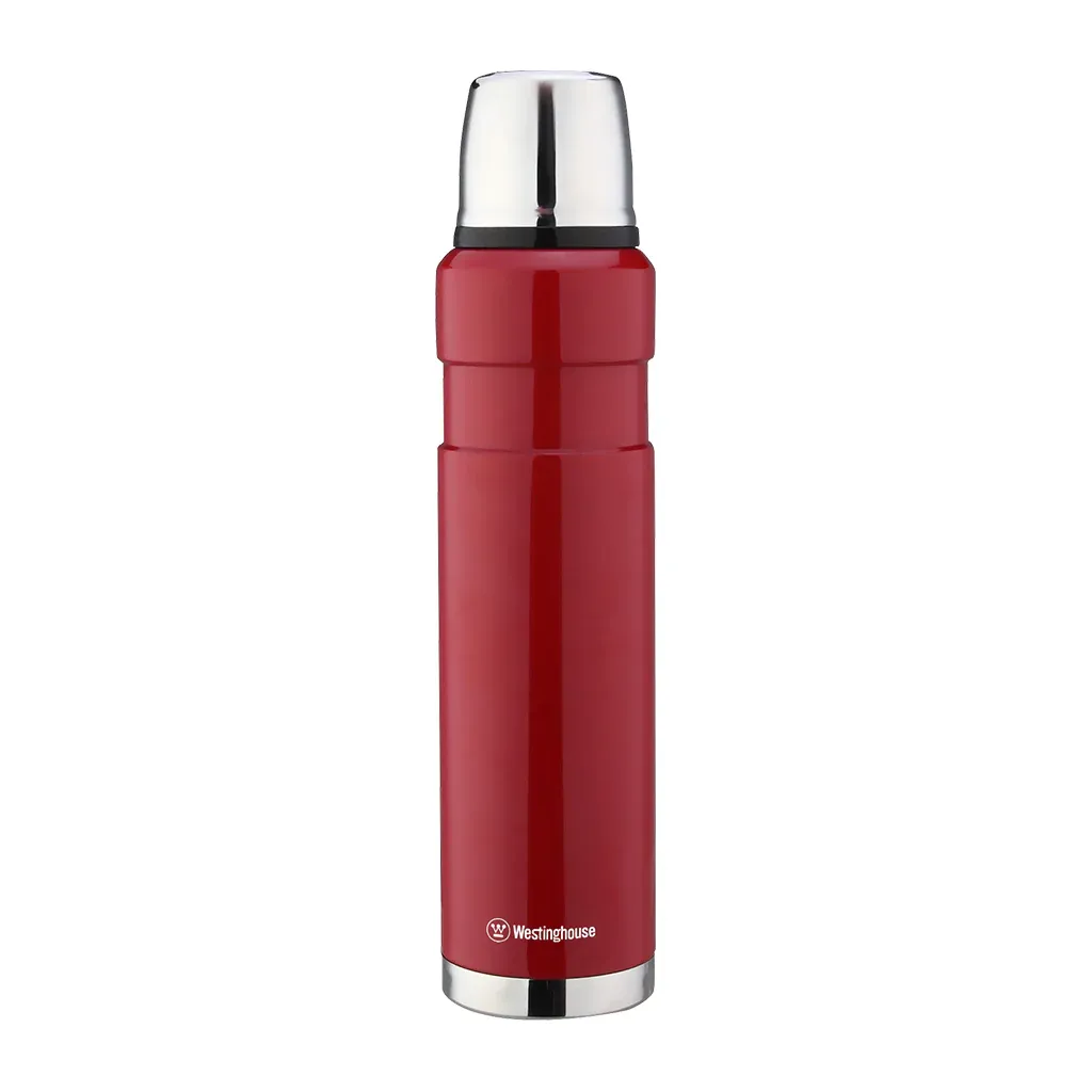 WESTINGHOUSE SS 1000ML VACUUM BOTTLE RED