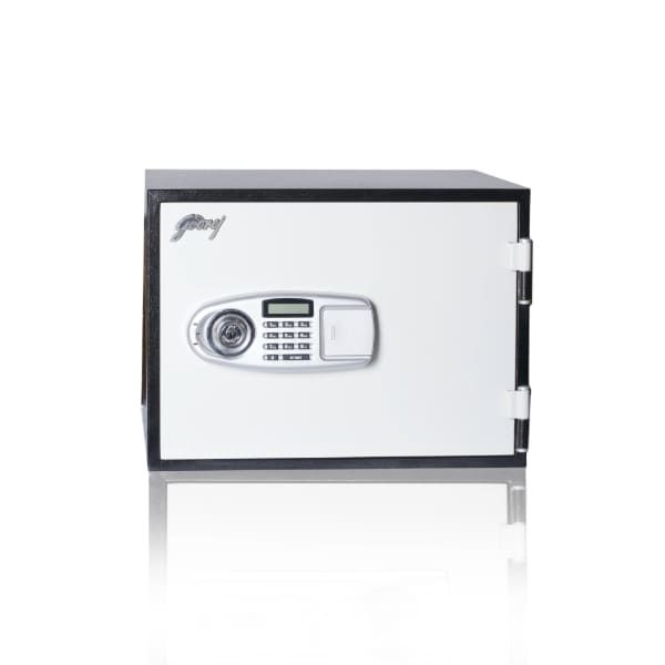 GODREJ FR30H FIRE RESI. ELEC. LOCK+KEY 50KG SAFE