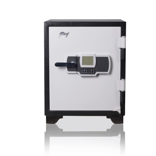 GODREJ FR40V FIRE RESI. ELEC. LOCK+KEY 61KG SAFE