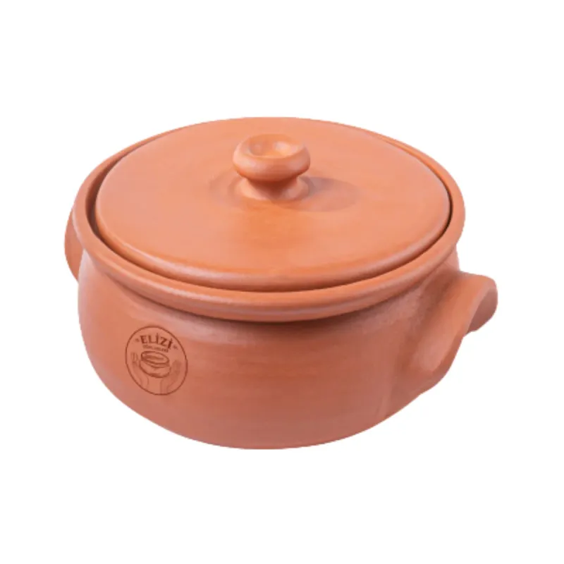 ELIZI POTTERY CLAY POT HANDMADE SMALL EL-011