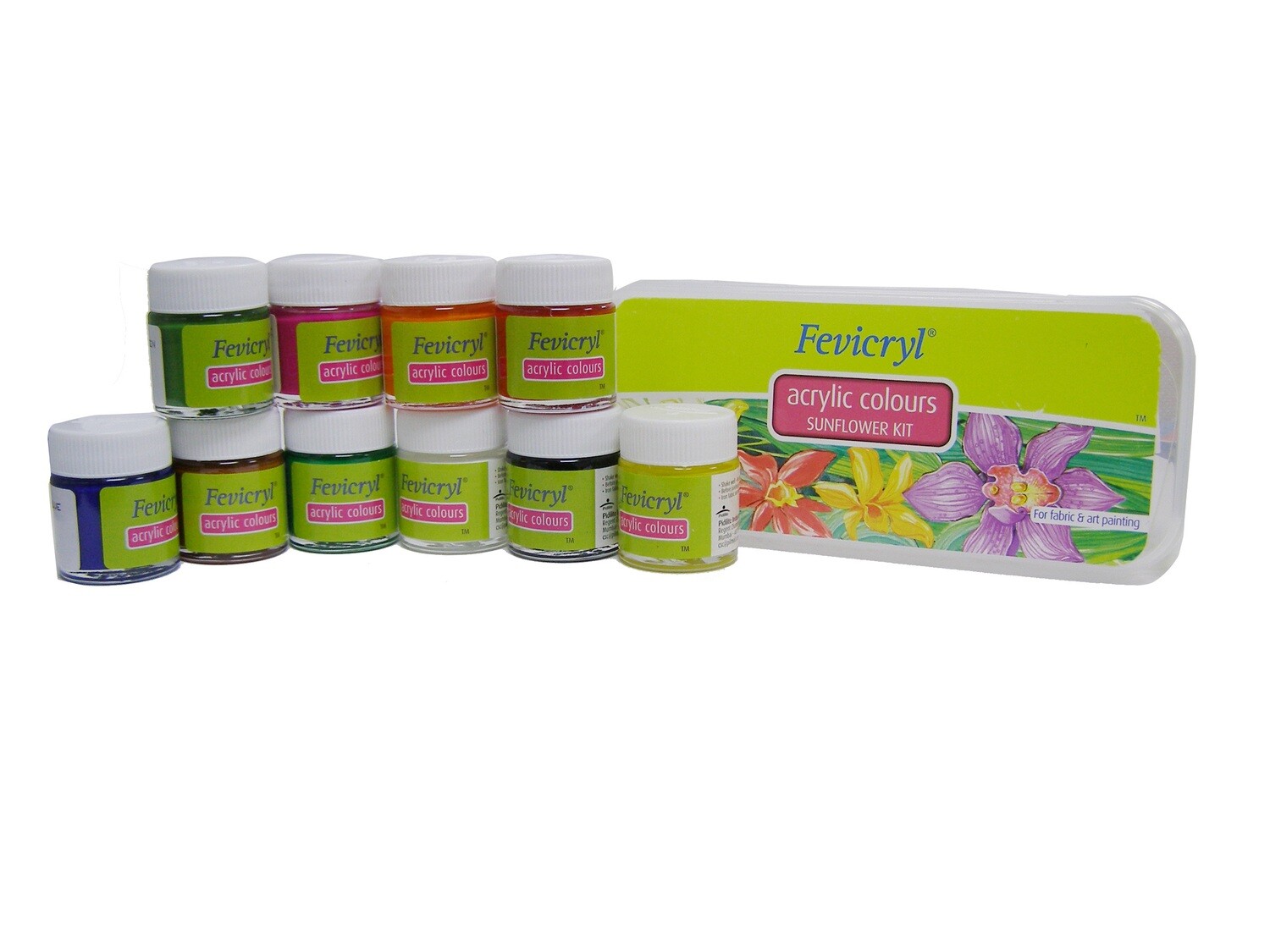 FEVICRYL 150ML SUN FLOWER KIT WATER BASED