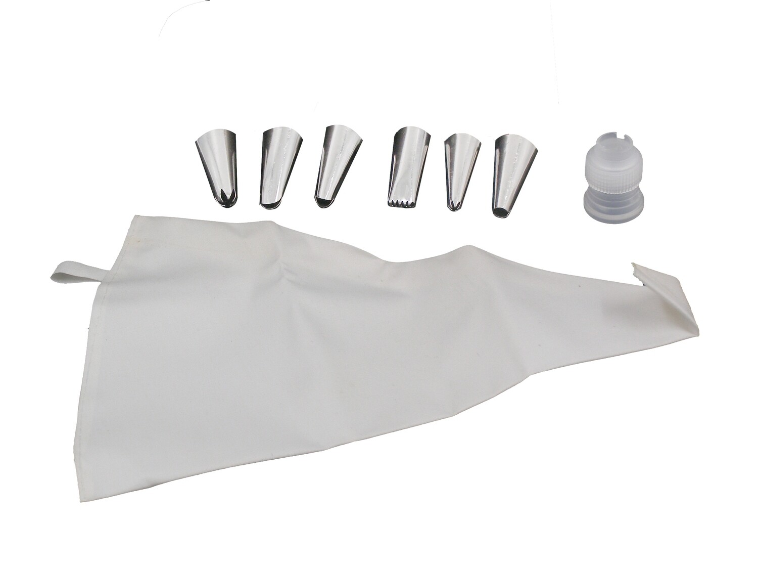 RSC ICING BAG+6 SS NOZZLE SET P15-273