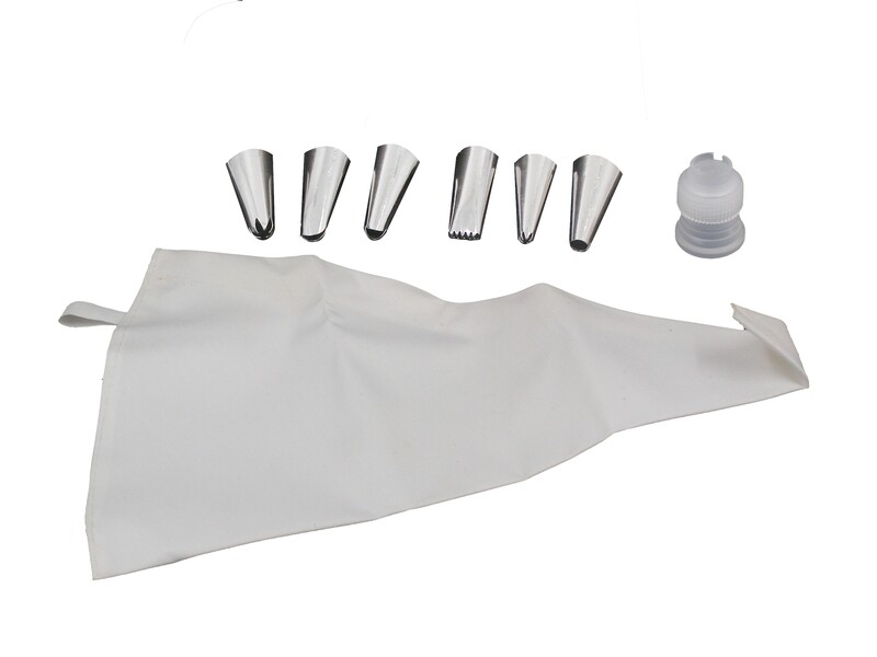 RSC ICING BAG+6 SS NOZZLE SET P15-273