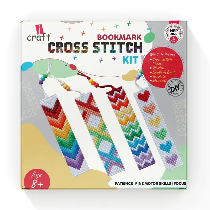 ICRAFT DIY BOOKMARK CROSS STITCH KIT