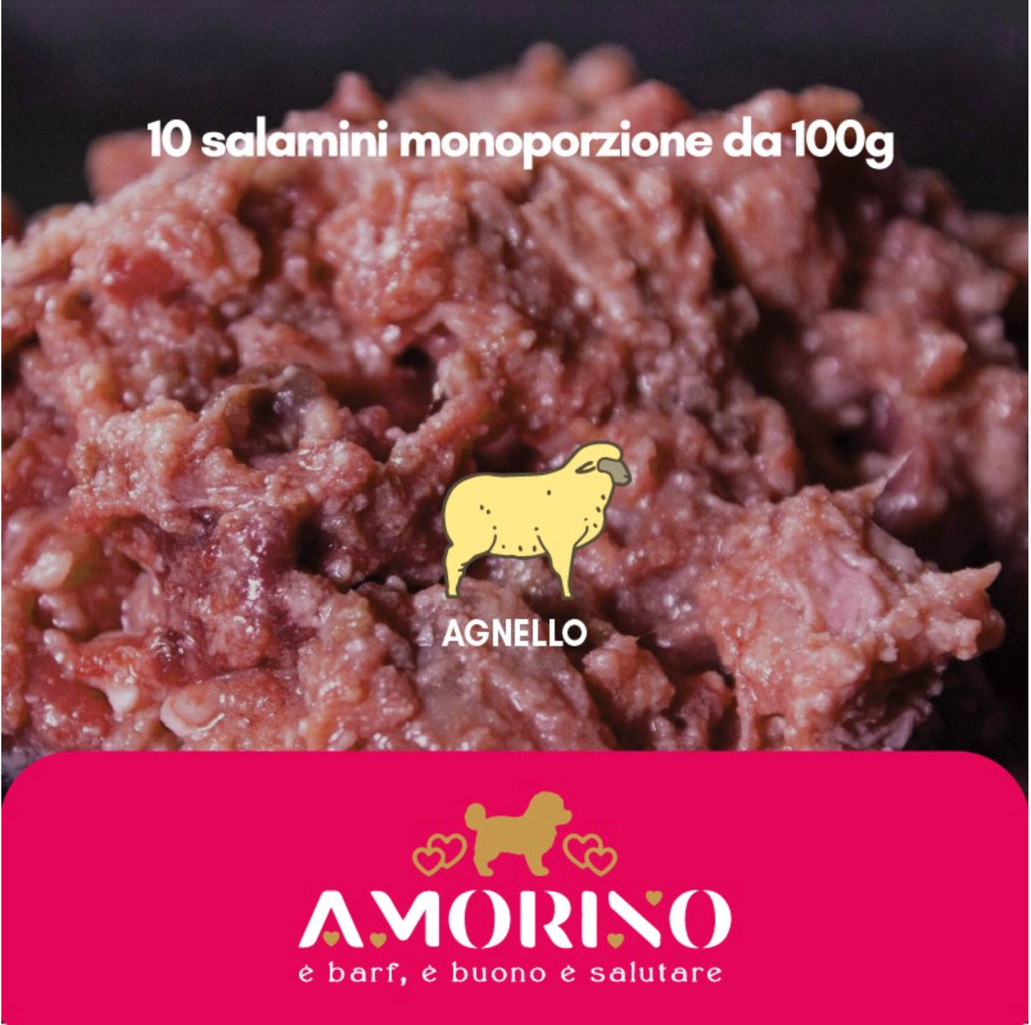 Amorino Agnello 10 pezzi da gr. 100