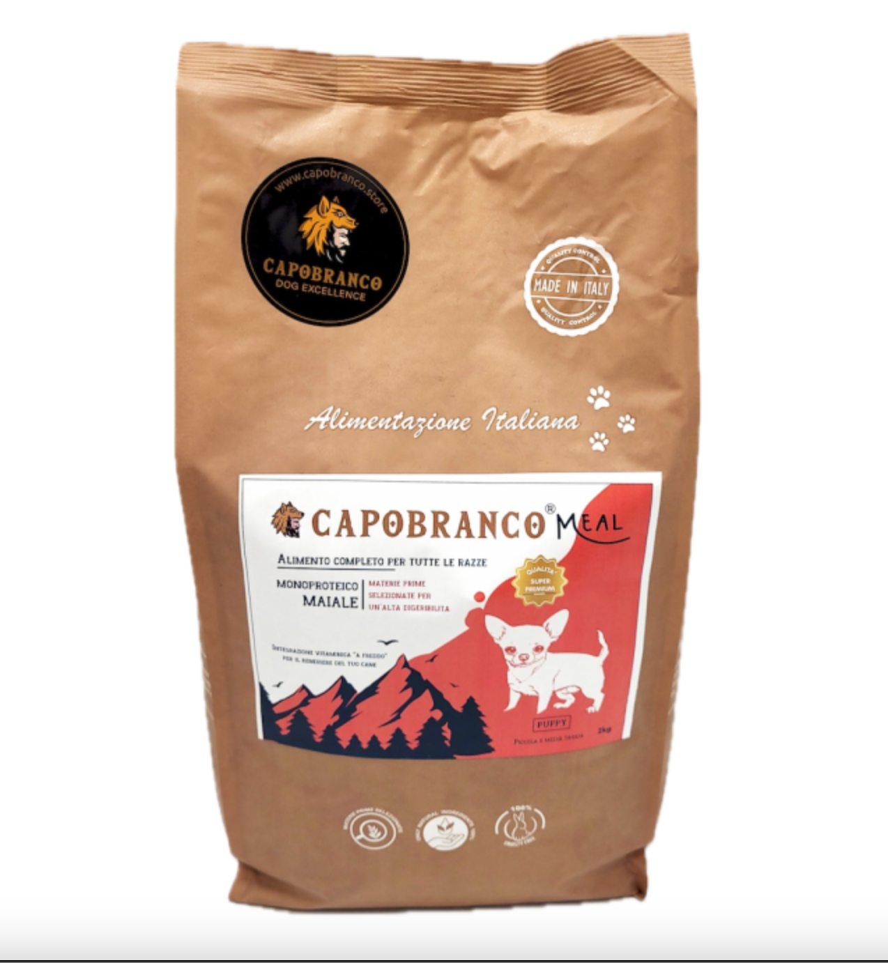 Capobranco Meal Cane - Puppy Maiale kg. 1,5