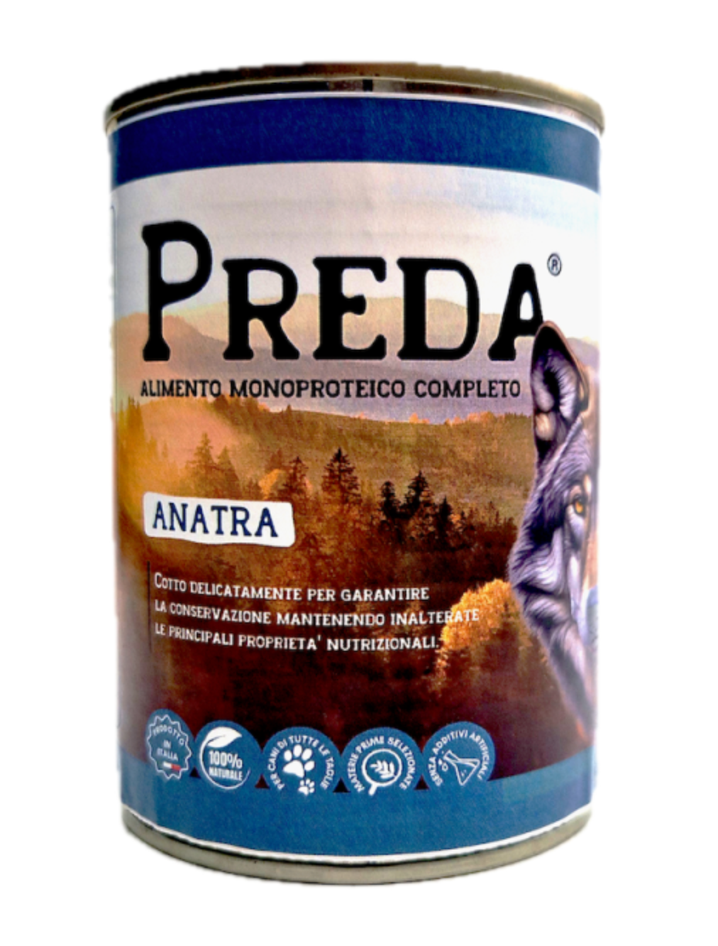 Preda Umido monoproteico Anatra gr. 400