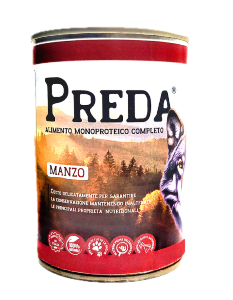 Preda umido monoproteico manzo gr. 400