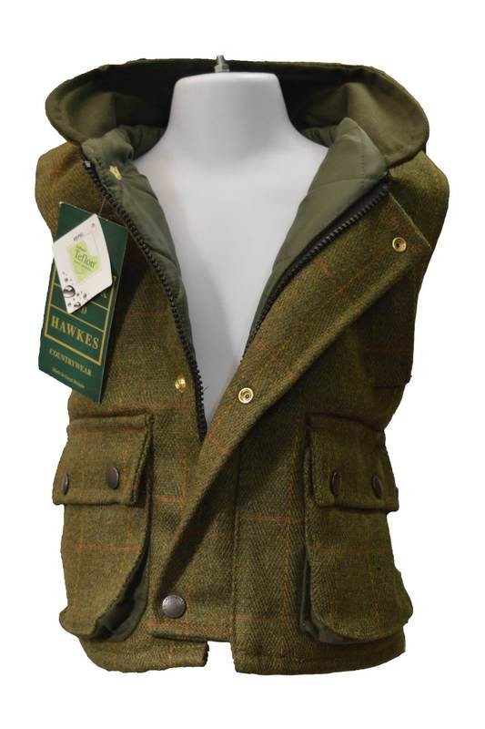 Kids Derby Tweed Gilet