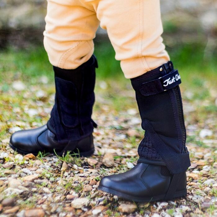 Dinky Half Chaps Black and Brown