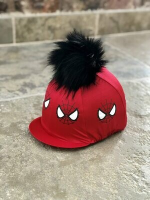 Pompops Spider Hat Silk with Removeable Faux Fur Pompom