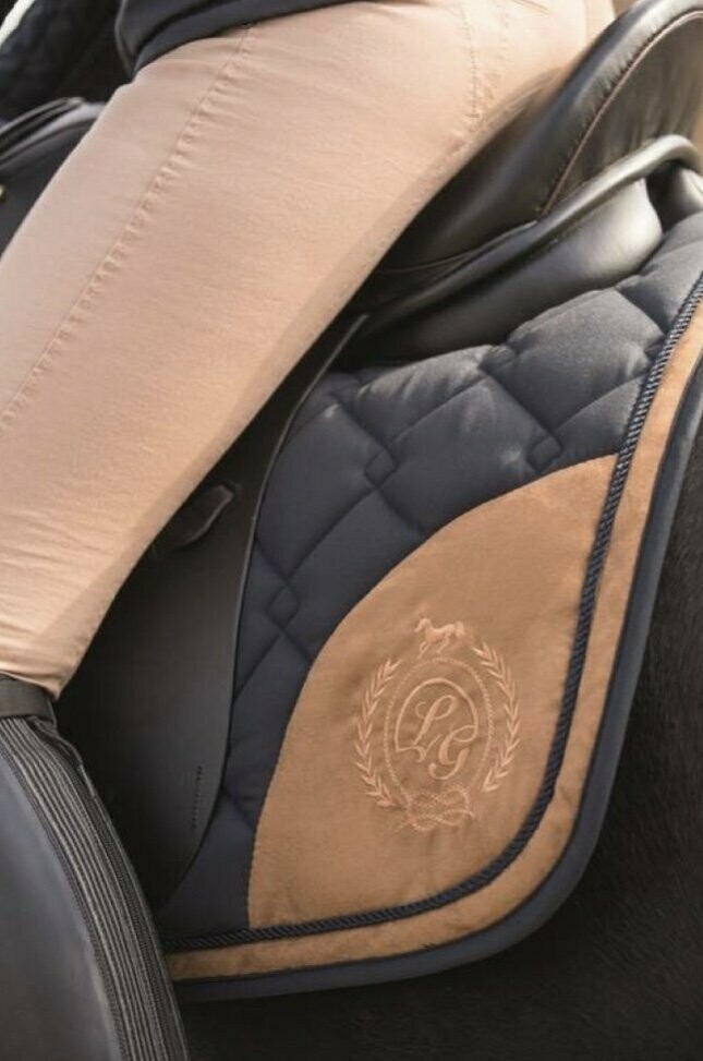 Lauria Garrelli Champagne Saddle Pad WAS £35.95 NOW £25.00