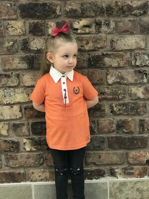 Little Sister Orange Polo Shirt WAS £17.95 NOW £11.95