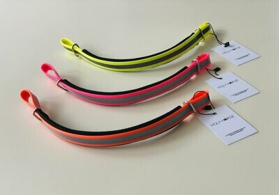 Holy Horse Neon Orange, Pink and Yellow Reflective Brow band