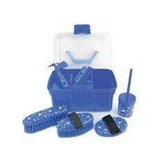 Lincoln Star Pattern Grooming Kit - Blue