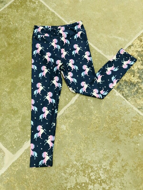 Funky Active Rainbow Unicorn Leggings