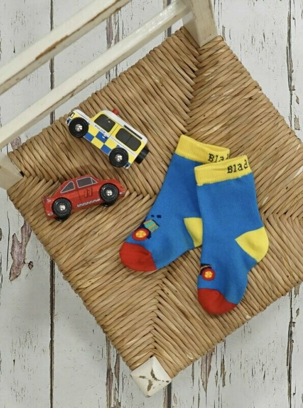Farmyard Tractor Sock