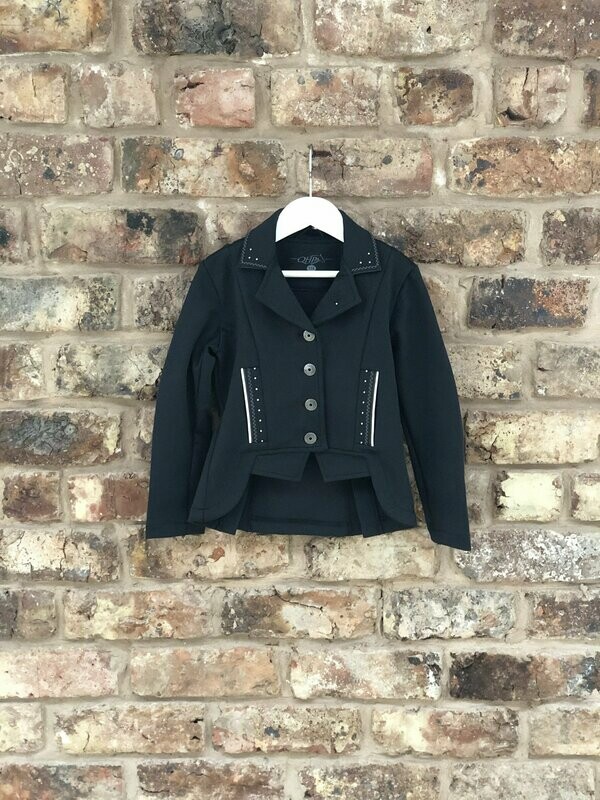 QHP LAYLA COMPETITION JACKET JUNIOR - BLACK Was £69.95 Now