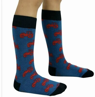 Hy Equestrian Tractors Rock Socks (Pack of 3 assorted pairs) Size 8-12