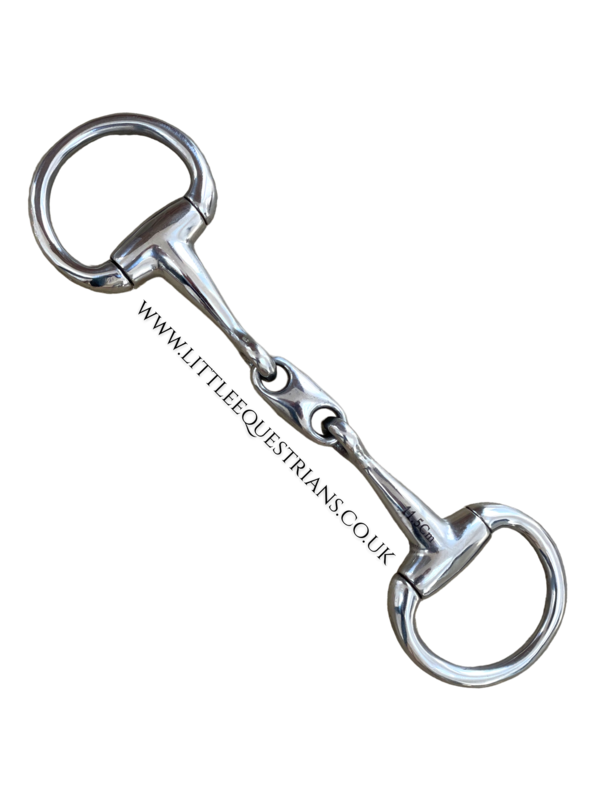Stainless Steel Curved Mouth Eggbutt with Lozenge.