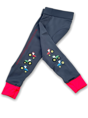 Tractor Collection Tights By Little Knight
