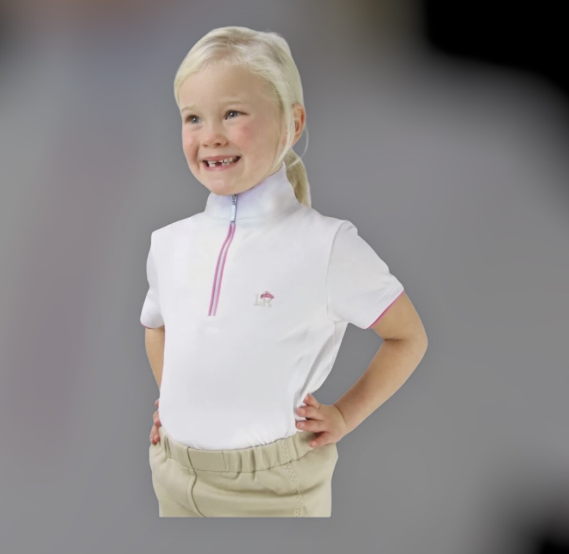 Susan Show Shirt by Little Rider - White