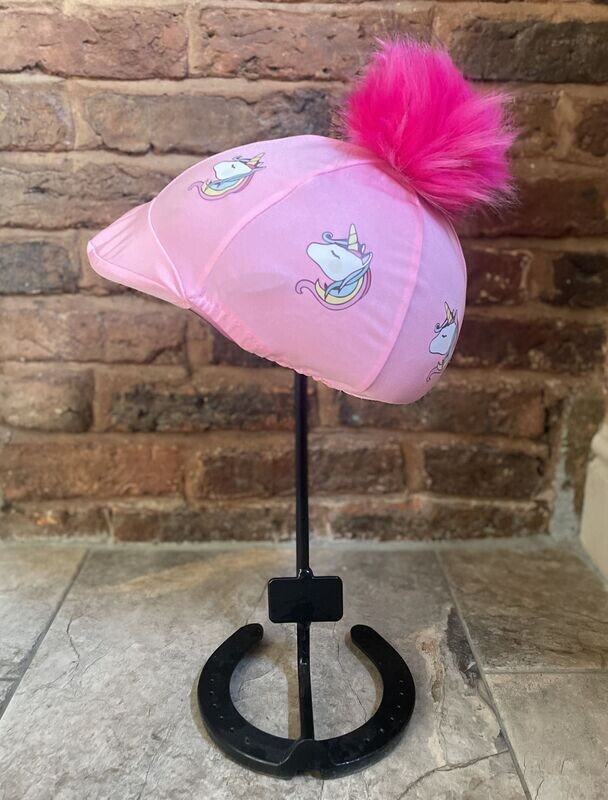 Pompops - Unicorn Range of Hat Silk - Sugar Pink WITH SOFT PEAK
